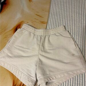 adidas Men's Athletic Cream Shorts